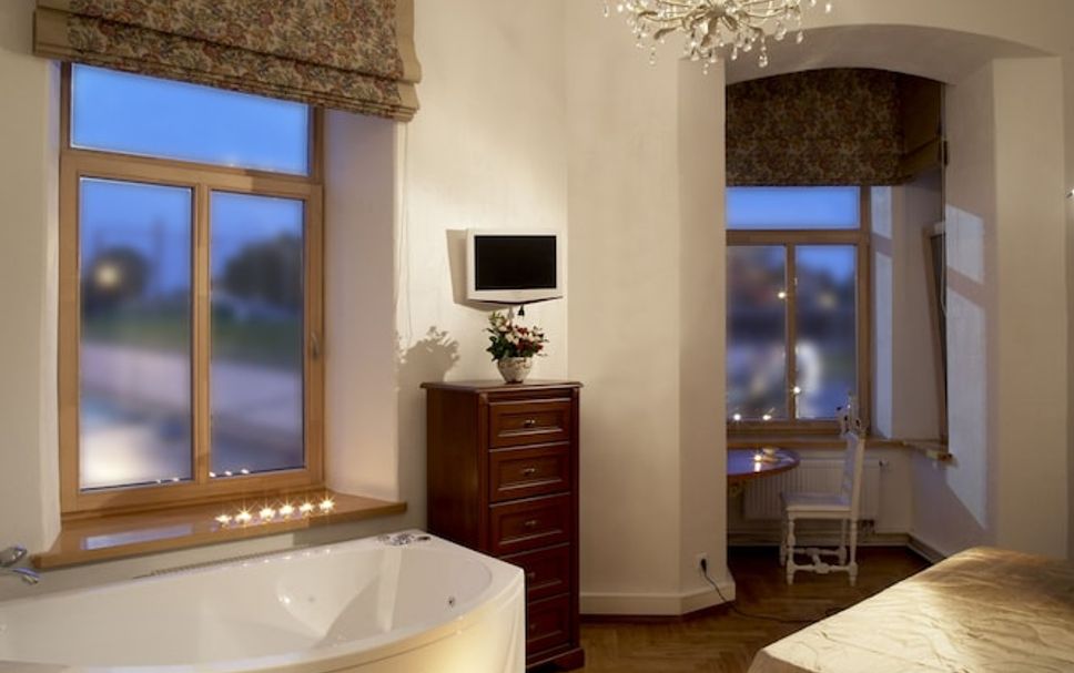 Comodidade do quarto Foto